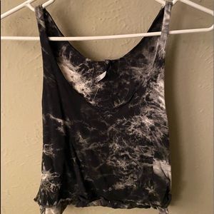 Tie-dye crop top